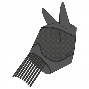 Masque anti-mouches anti-UV EQUITHÈME Franges