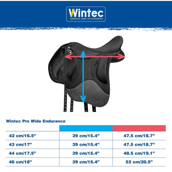 Selle Wintec Pro Endurance Cair® Hart XL