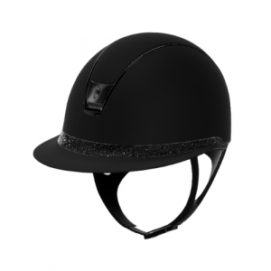 Casque Samshield Miss Shield 2.0 Shadowmat bande frontale crystal fabric