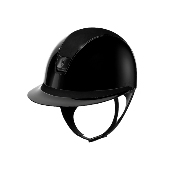 Casque Samshield Miss Shield 2.0 Shadowglossy top et bande frontale alcantara Casque Samshield Miss Shield 2.0 Shadowglossy top et bande frontale alcantara