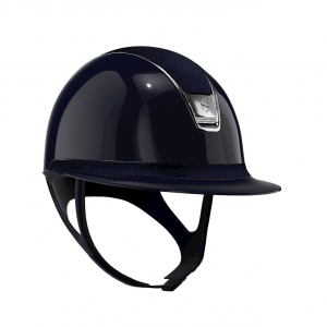 Casque Samshield Miss Shield 2.0 Shadowglossy top et bande frontale alcantara