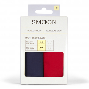 Pack 2 culottes SMOON Flux moyen - Femme
