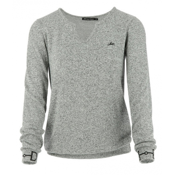 EQUITHÈME Mors thin sweater, long sleeves - Ladies