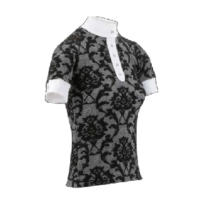 EQUITHEME “Baroque” shirt, short sleeves