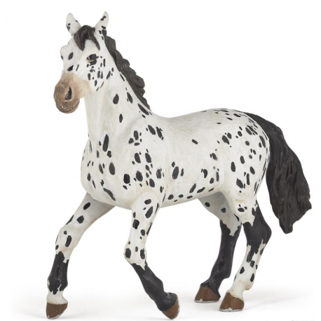 Cheval appaloosa noir Papo Cheval appaloosa noir Papo