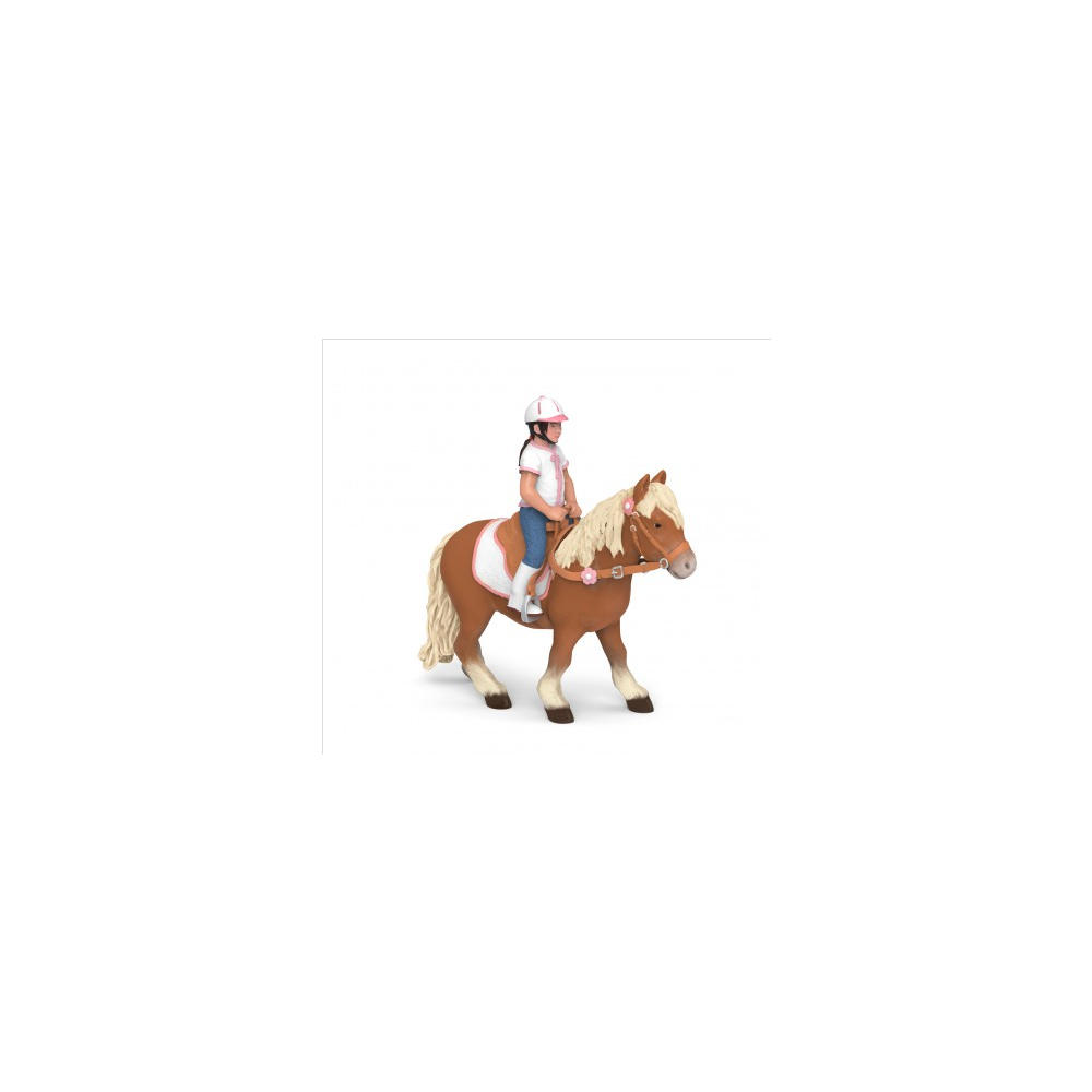 Papo Shetland + saddle