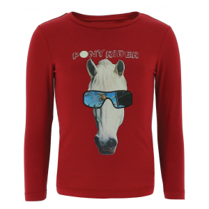 EQUI-KIDS T-shirt Pony Rider mit hologramm-jungen