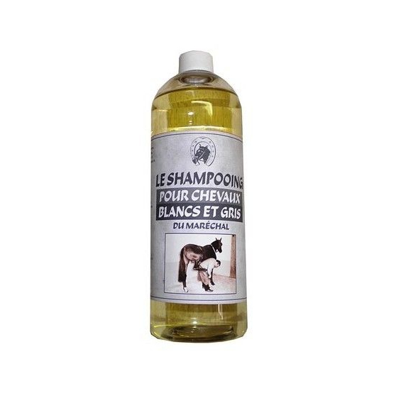 The Shampoo du maréchal for White and Gray Horses