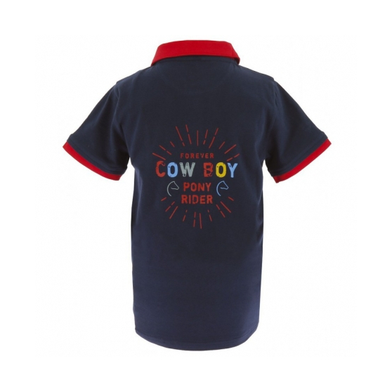 Equi-Kids Cowboy Polo Shirt