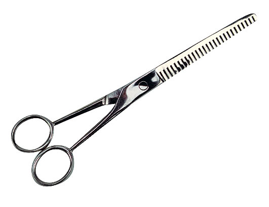 Thinning Scissors with teeth - braiding & grooming - PADD