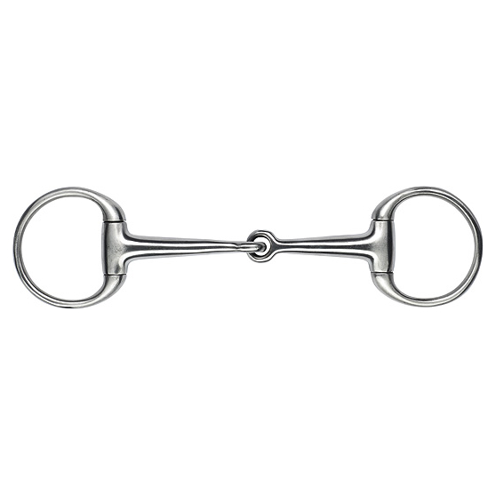 Mors à olive de bride inox Feeling satin Mors à olive de bride inox Feeling satin