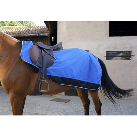 Couvre-reins EQUITHEME "TYREX 1200 D", doublé polaire Couvre-reins EQUITHEME "TYREX 1200 D", doublé polaire