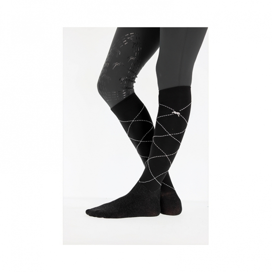 Pénélope Stripes & Cross socks - Ladies