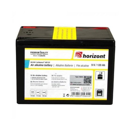 Horizont Turbomax AB120 Batterie 9V - 120AH