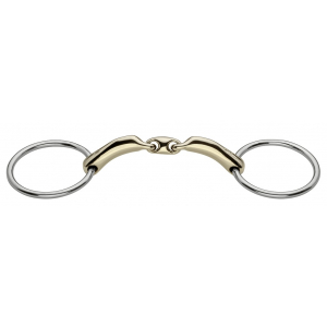 Sprenger Novocontact Loose Ring Snaffle double jointed