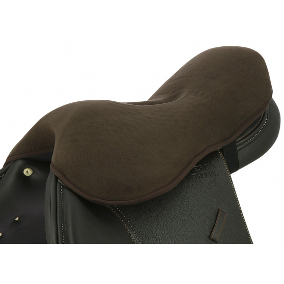 Acavallo ORTHO PUBIS Gel Out Saddle Seat Saver Black/Brown Comfort/Balance/Safe 