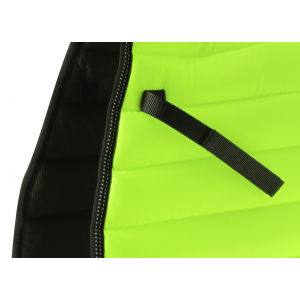 EQUITHÈME Saddle pad high visibility - Dressage