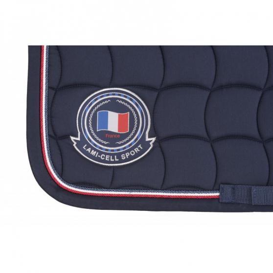 Tapis de selle Lami-Cell French Flag - Dressage