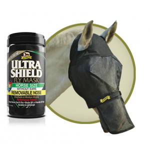 Absorbine Ultrashield Flymask without ears and nose guard