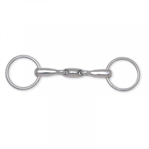 Metalab double jointed Snaffle bit