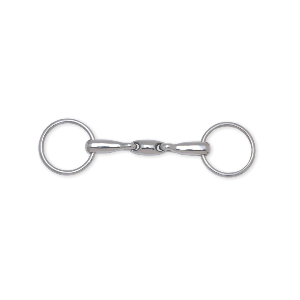 Metalab double jointed Snaffle bit
