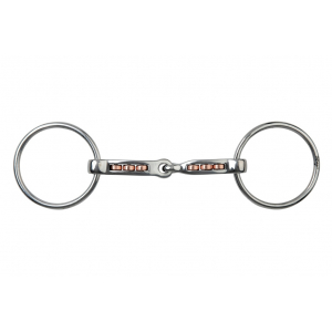 Metalab Magic System copper rollers Loose Ring Snaffle