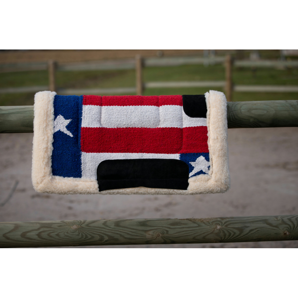 Westride Navajo USA flag Saddle pad - western padds & back padds