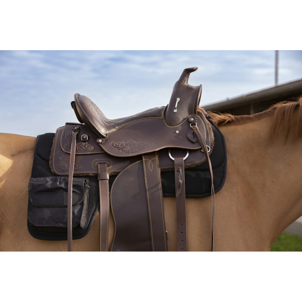 Westride Western pad with pockets - western padds & back padds - PADD
