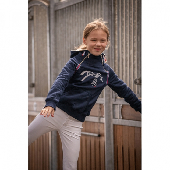 Sweat Eden by Pénélope Hoodie double zip - Enfant