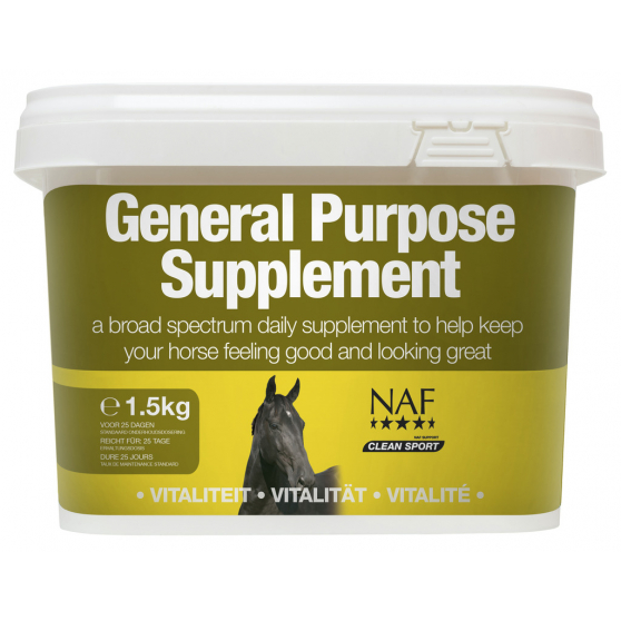 NAF General Purpose Supp Vitalität und Gesundheit des Pferdes