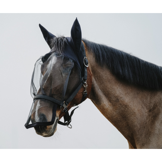 EQUITHÈME Halter + fly mask anti-UV protection