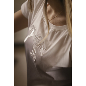 T-shirt Pénélope Poppy Strass - Femme