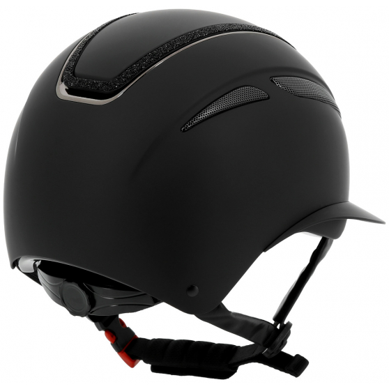 EQUITHÈME Agris matt helmet with lamé trim