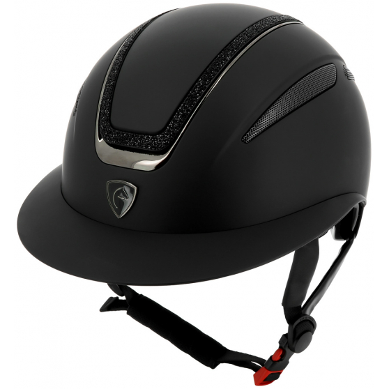 EQUITHÈME Agris matt helmet with lamé trim EQUITHÈME Agris matt helmet with lamé trim