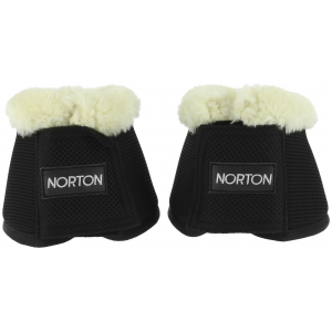 Norton Mesh and Synthetic Sheepskin Bell Boots