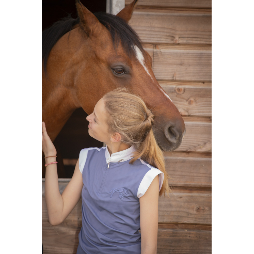 Polo de concours Pénélope Séville mesh - Enfant