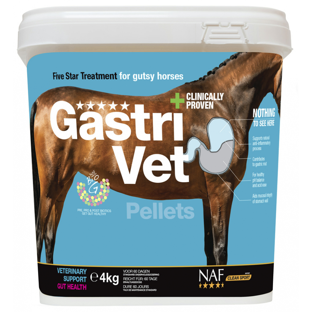 Aliment complémentaire pour Problèmes gastriques NAF Gastri Vet 5 *